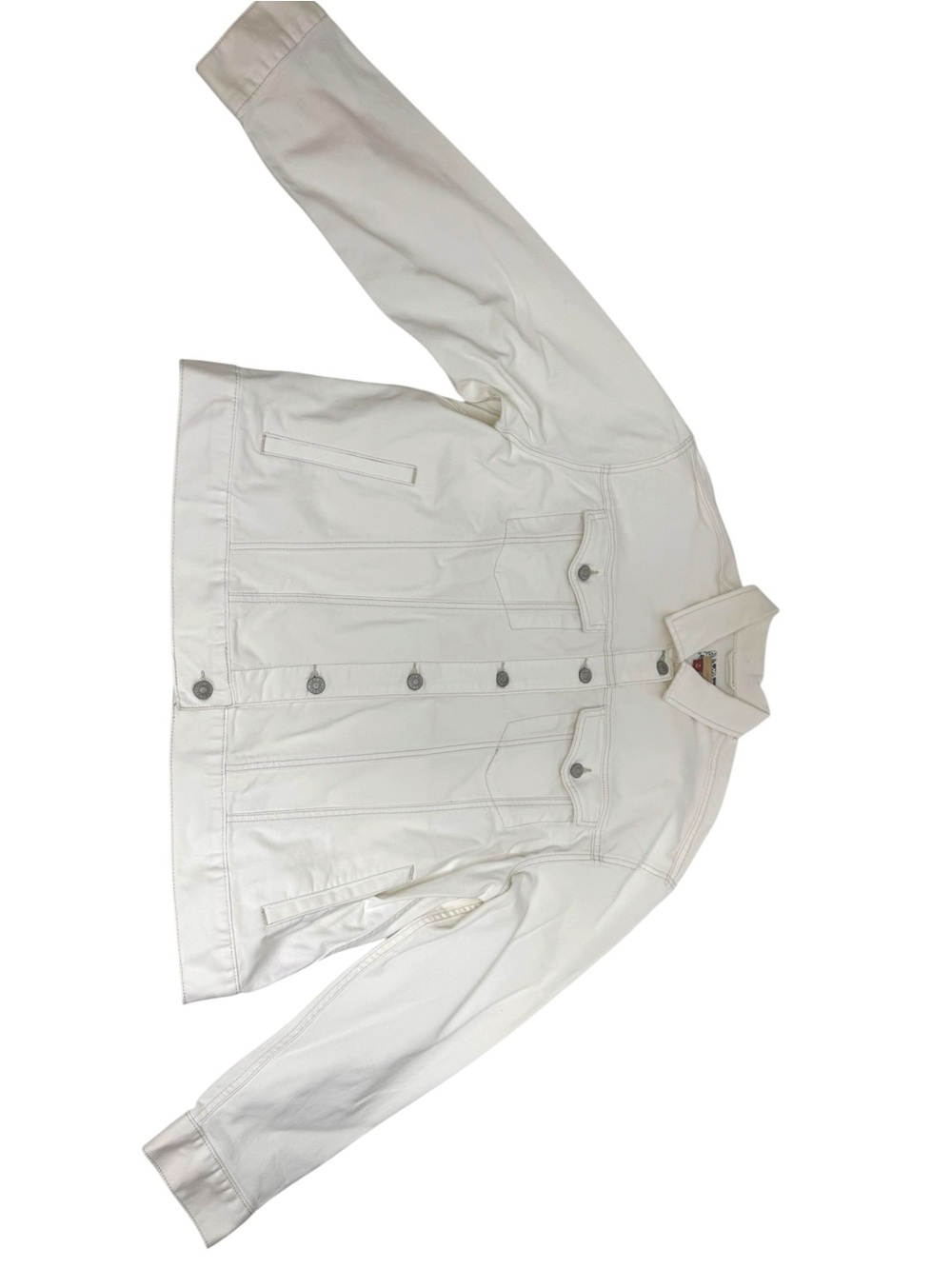 Pilcro White Denim Jean Jacket - Picture 11 of 13